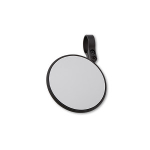 Rétroviseur d'embout de guidon HIGHSIDER pro Nova-Run court - noir