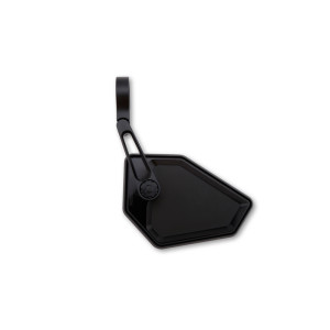 Rétroviseur d'embout de guidon HIGHSIDER pro Nova-Race  - noir