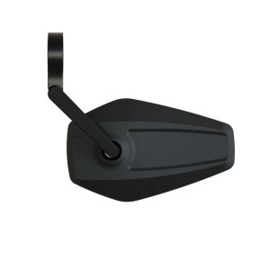 Rétroviseur d'embout de guidon HIGHSIDER smart Booster 2 court - noir