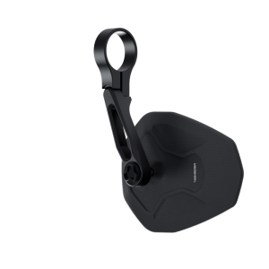 Rétroviseur d'embout de guidon HIGHSIDER pro Ventura-RS court - noir