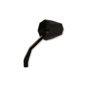 Rétroviseur de guidon HIGHSIDER pro Stealth -X2 avec clignotants LED - noir - la paire
