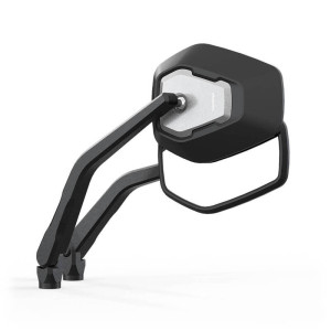Rétroviseur sur guidon HIGHSIDER pro Esagano-RS - noir/argent