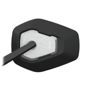 Rétroviseur sur guidon HIGHSIDER pro Esagano-RS - noir/argent