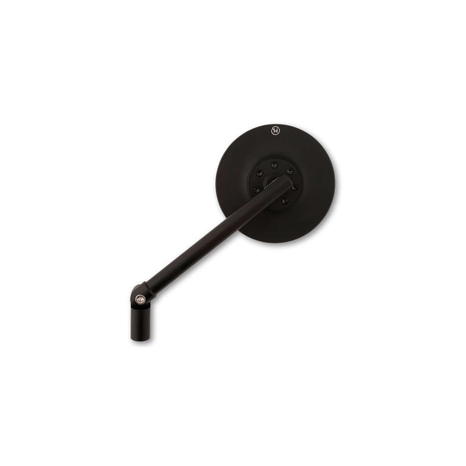 Rétroviseur sur guidon HIGHSIDER pro Conero Black Edition - noir