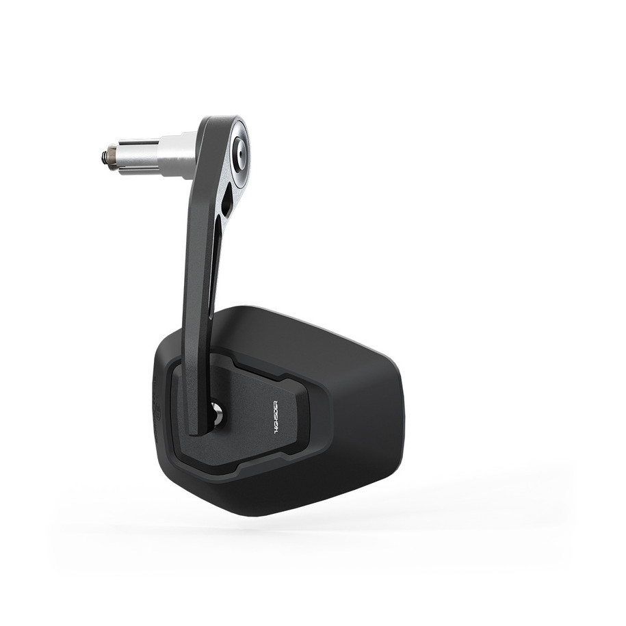 Rétroviseur embout de guidon HIGHSIDER pro Esagano-RS EVO - noir/noir