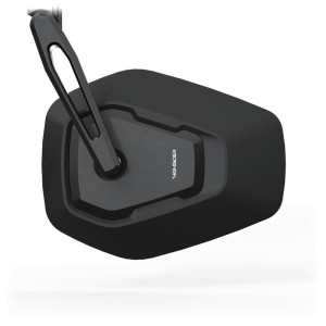 Rétroviseur embout de guidon HIGHSIDER pro Esagano-RS court - noir/noir