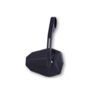 Rétroviseur d'embout de guidon HIGHSIDER pro Victory-X  - noir - l'unité