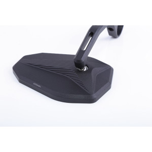 Rétroviseur d'embout de guidon HIGHSIDER pro Victory-X  - noir - l'unité