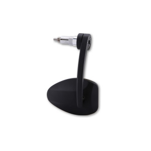 Rétroviseur d'embout de guidon HIGHSIDER pro Ferrara 2  - noir - l'unité