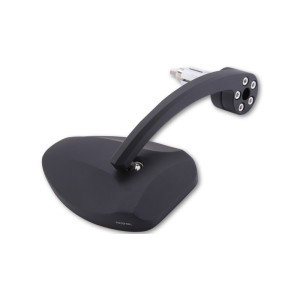 Rétroviseur d'embout de guidon HIGHSIDER pro Ferrara 2  - noir - l'unité