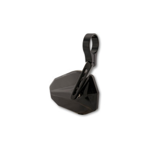 Rétroviseur d'embout de guidon HIGHSIDER pro Victory court - noir - l'unité