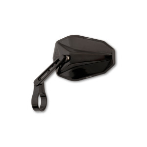 Rétroviseur d'embout de guidon HIGHSIDER pro Victory court - noir - l'unité