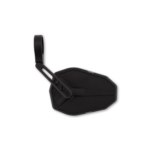 Rétroviseur d'embout de guidon HIGHSIDER pro Victory-Slim court - noir - l'unité