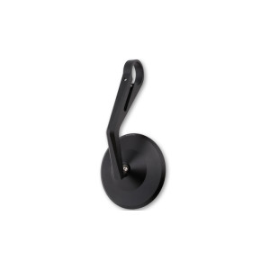 Rétroviseur d'embout de guidon HIGHSIDER pro Montana-Blast  - noir - l'unité