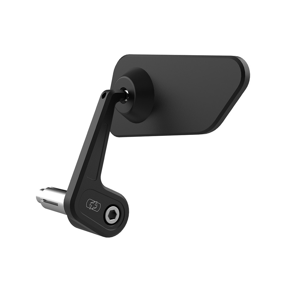 Rétroviseur embout de guidon OXFORD Horizon gauche universel - noir