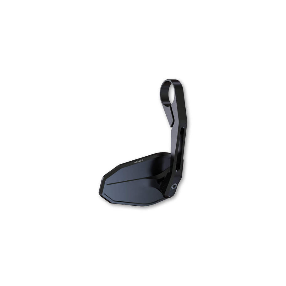 Rétroviseur d'embout de guidon HIGHSIDER pro Victory-Slim long - noir - l'unité