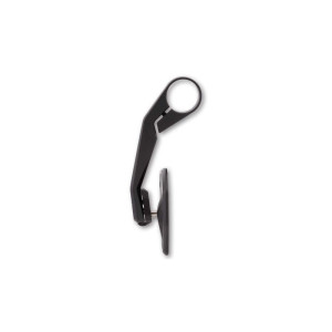 Rétroviseur d'embout de guidon HIGHSIDER pro Victory-Slim long - noir - l'unité