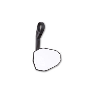 Rétroviseur d'embout de guidon HIGHSIDER pro Victory-Slim long - noir - l'unité