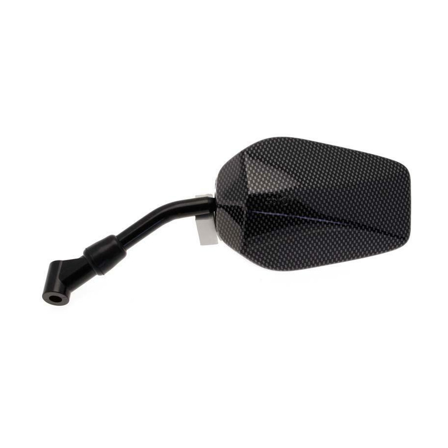 Rétroviseur V PARTS F1 universel M8/125 - aspect carbone