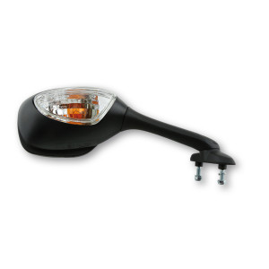 SHIN YO Fairing Mirror Black Suzuki Style, Right (1pc)