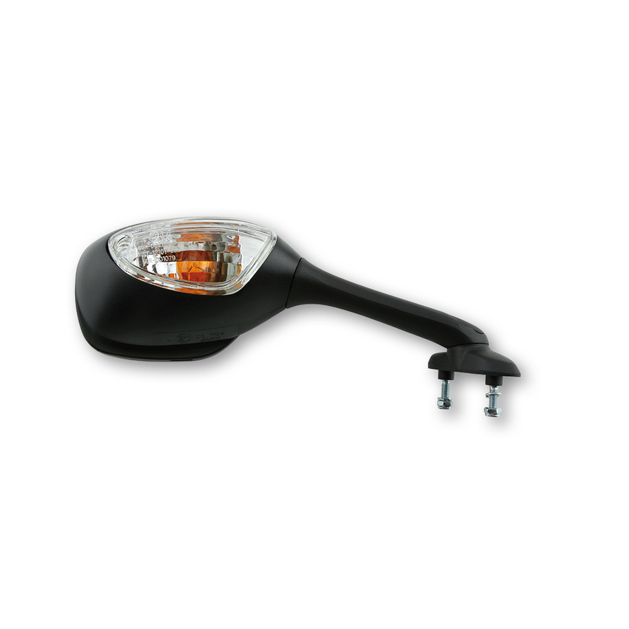 SHIN YO Fairing Mirror Black Suzuki Style, Right (1pc)
