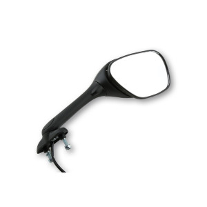 SHIN YO Fairing Mirror Black Suzuki Style, Right (1pc)