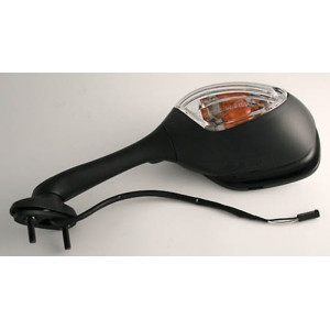 SHIN YO Mirror Black Suzuki Style, Left (1pc)