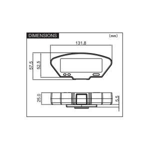 Compteur multifonctions DAYTONA Digital DEVA01