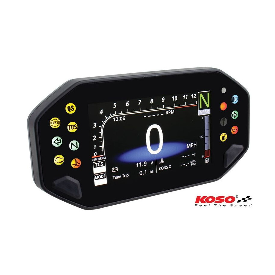 Compteur universel multifonction KOSO RX-4 Unlimited