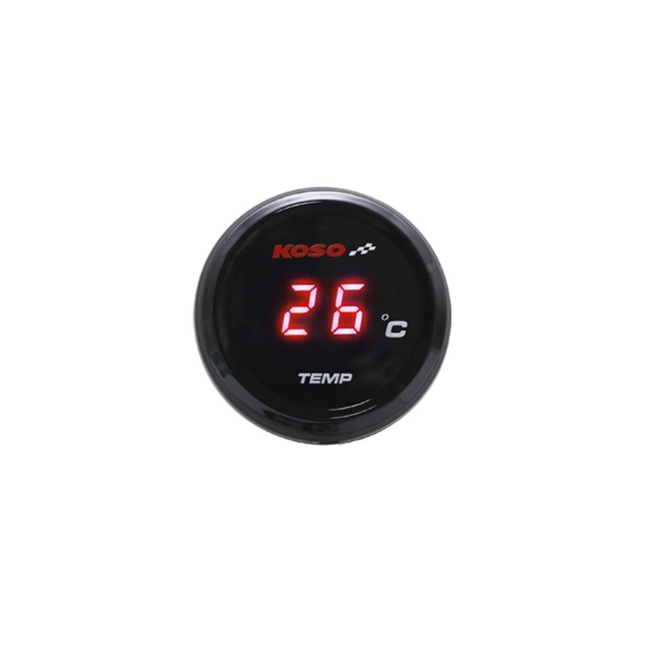 Compteur de température d'eau KOSO i-GEAR affichage bleu