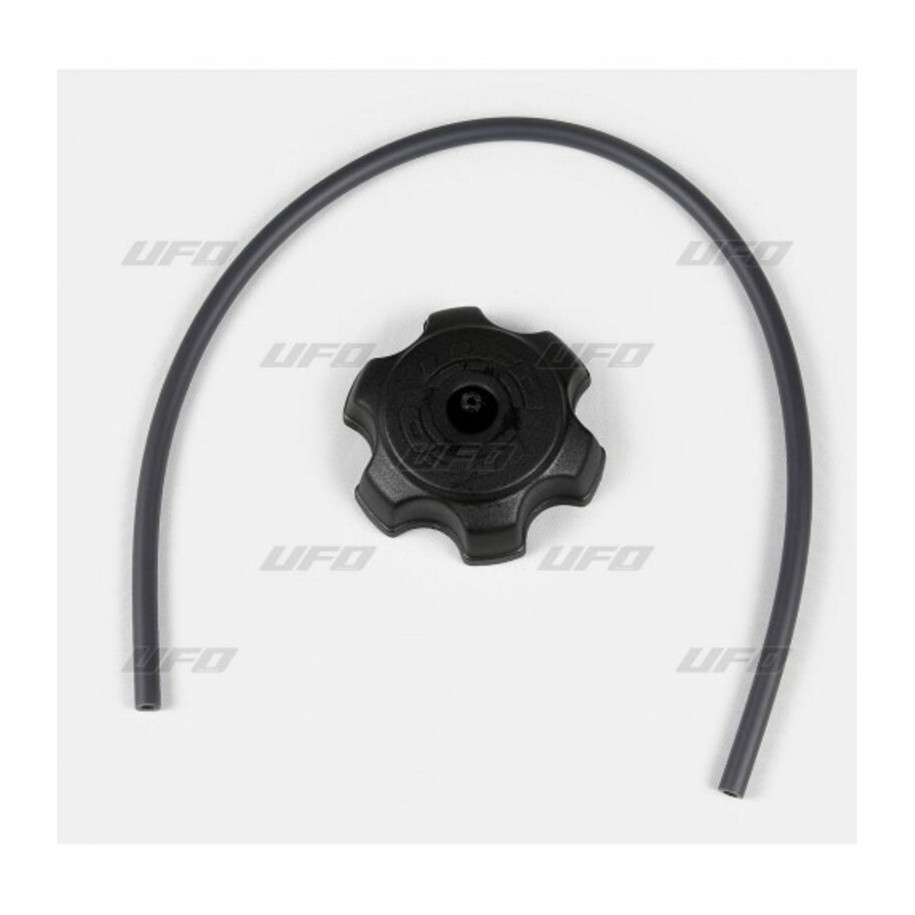 Bouchon de reservoir UFO noir type Kawasaki KX