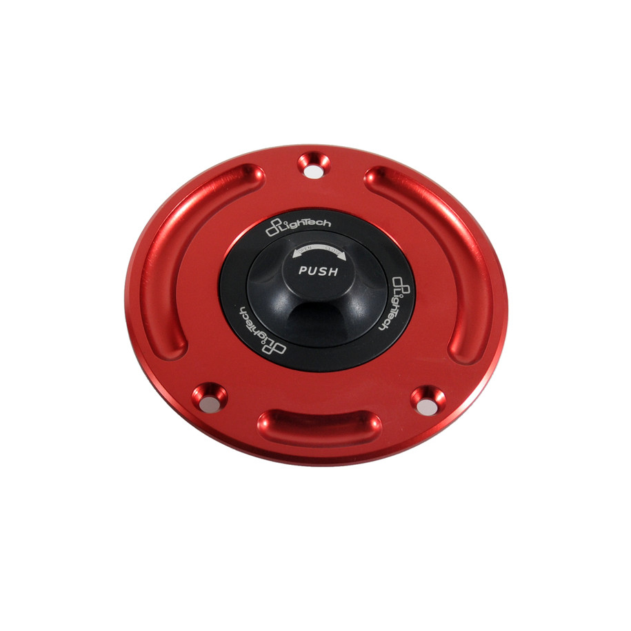 Bouchon de réservoir LIGHTECH - Push/Pull - Rouge