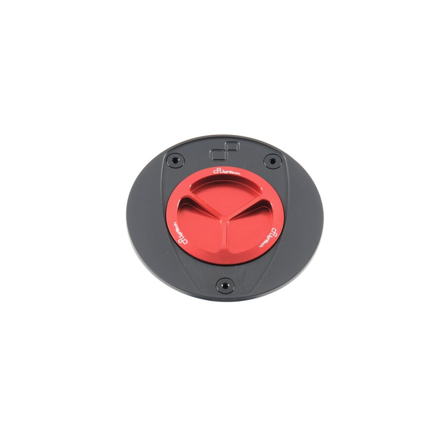 Bouchon de réservoir LIGHTECH - A vis - Rouge