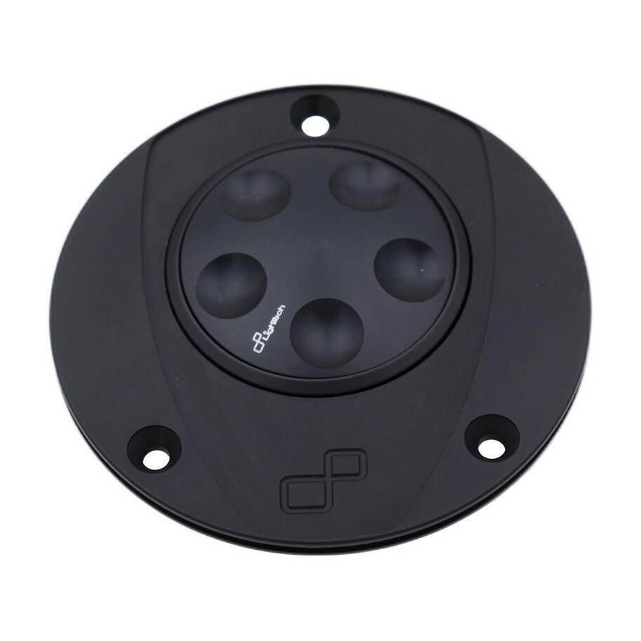 Bouchon de réservoir LIGHTECH - Push/Pull - Noir
