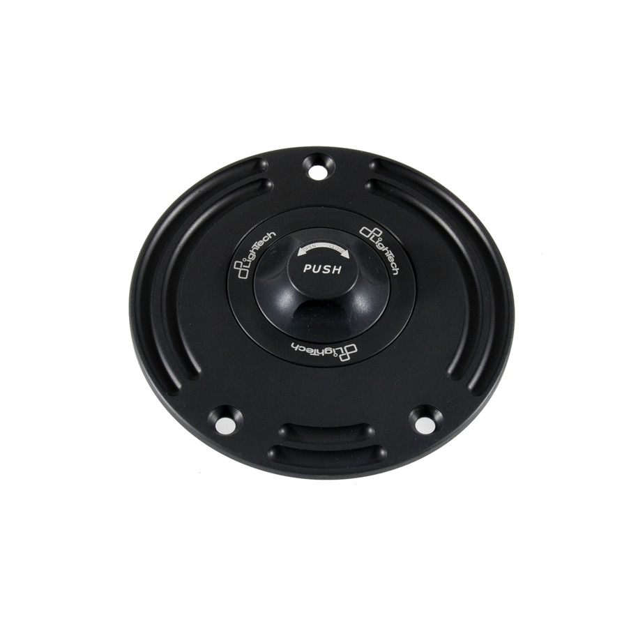 Bouchon de réservoir LIGHTECH - Push/Pull - Noir