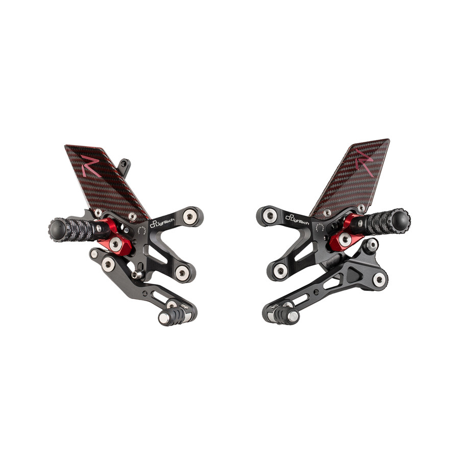 Commandes reculées réglables LIGHTECH Racing - sélection standard