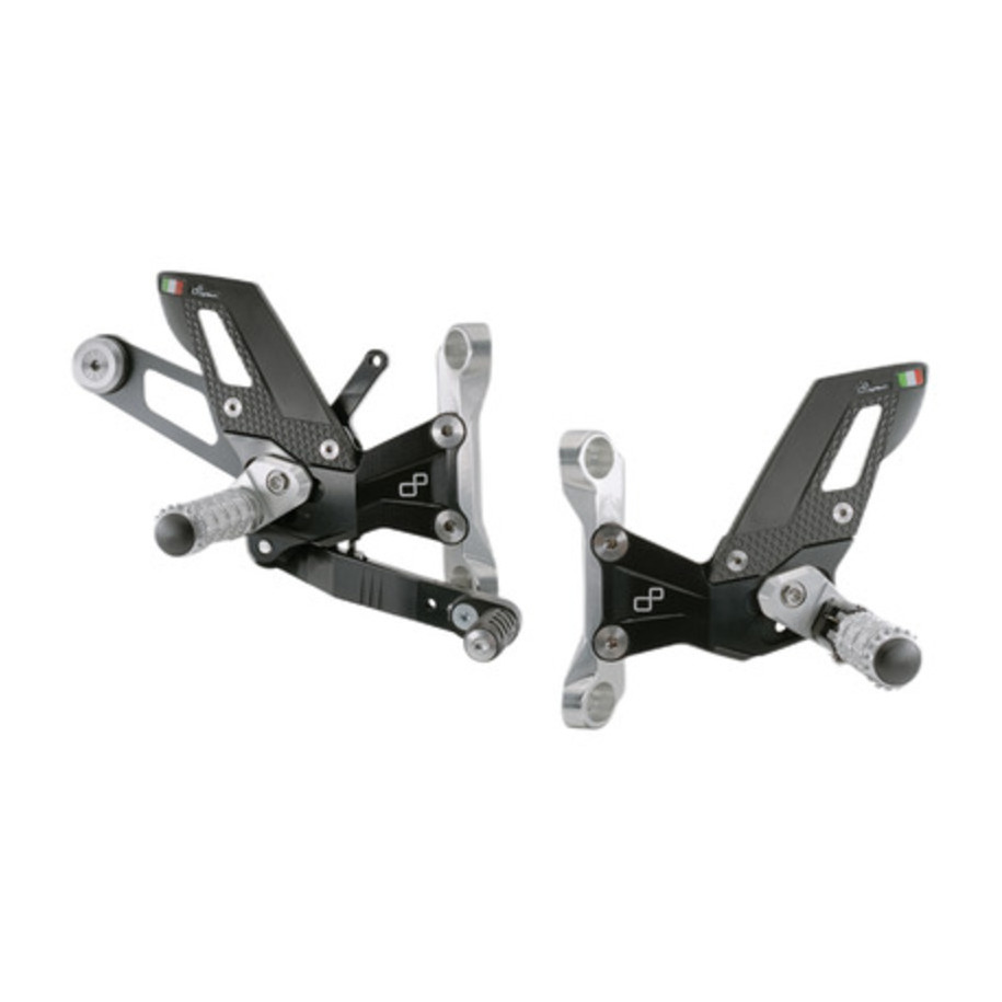 Commandes reculées réglables LIGHTECH repliables - sélection standard