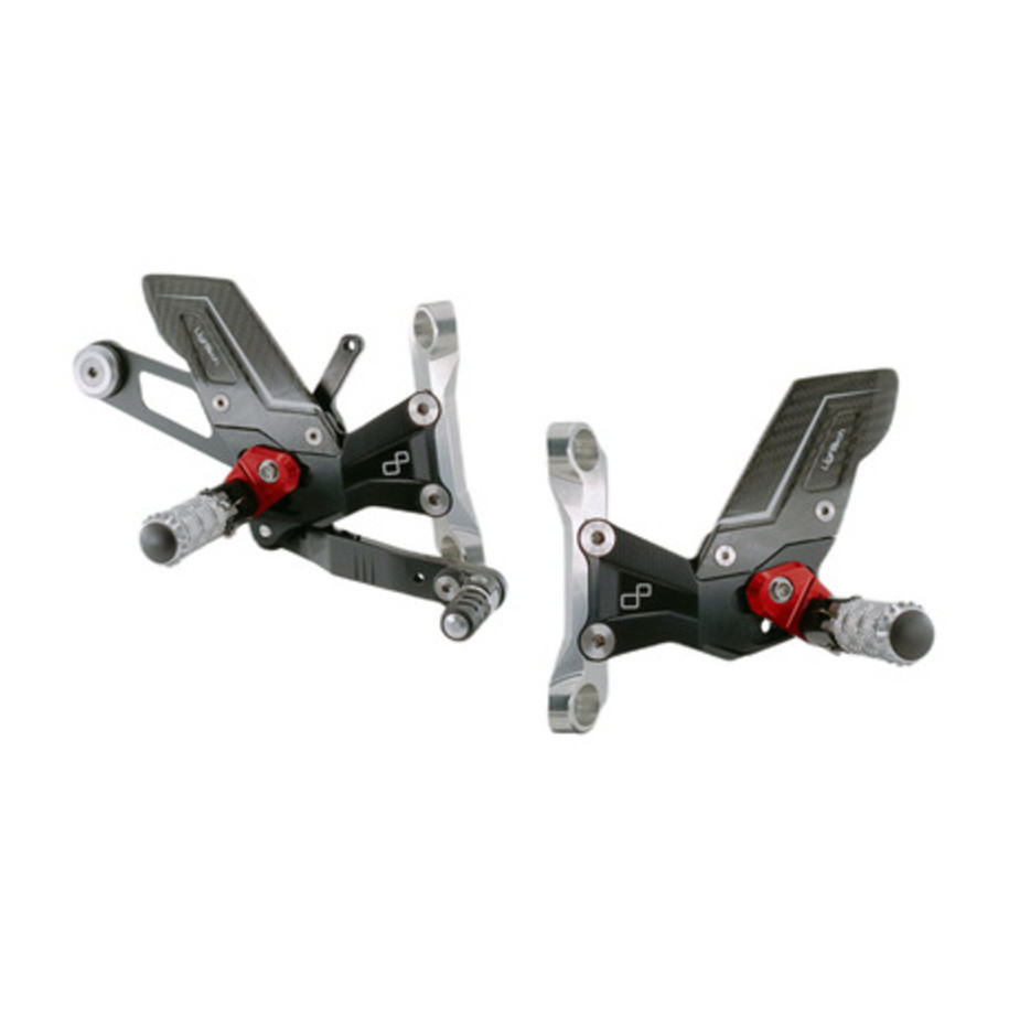 Commandes reculées réglables LIGHTECH Racing - sélection standard