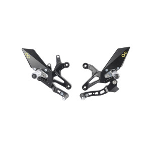 Commandes reculées réglables LIGHTECH repliables - sélection inversée