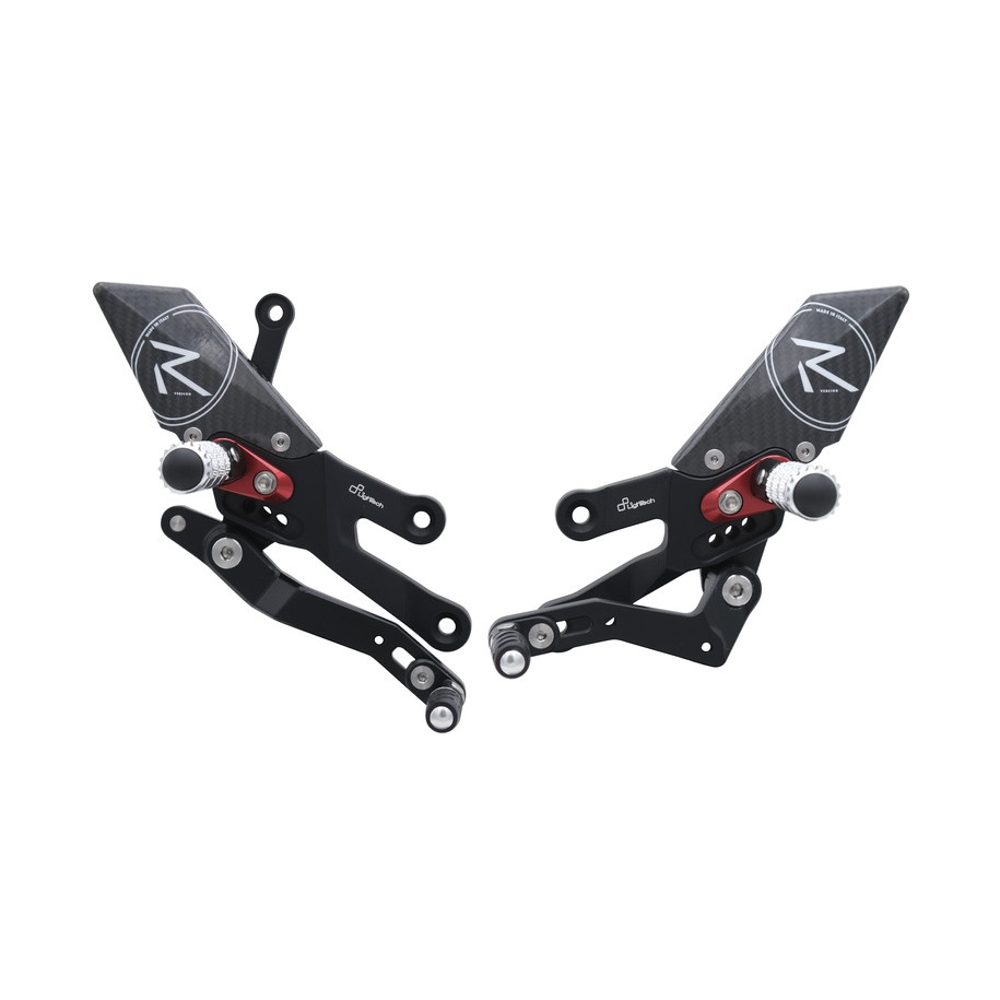 Commandes reculées réglables LIGHTECH Racing - sélection standard