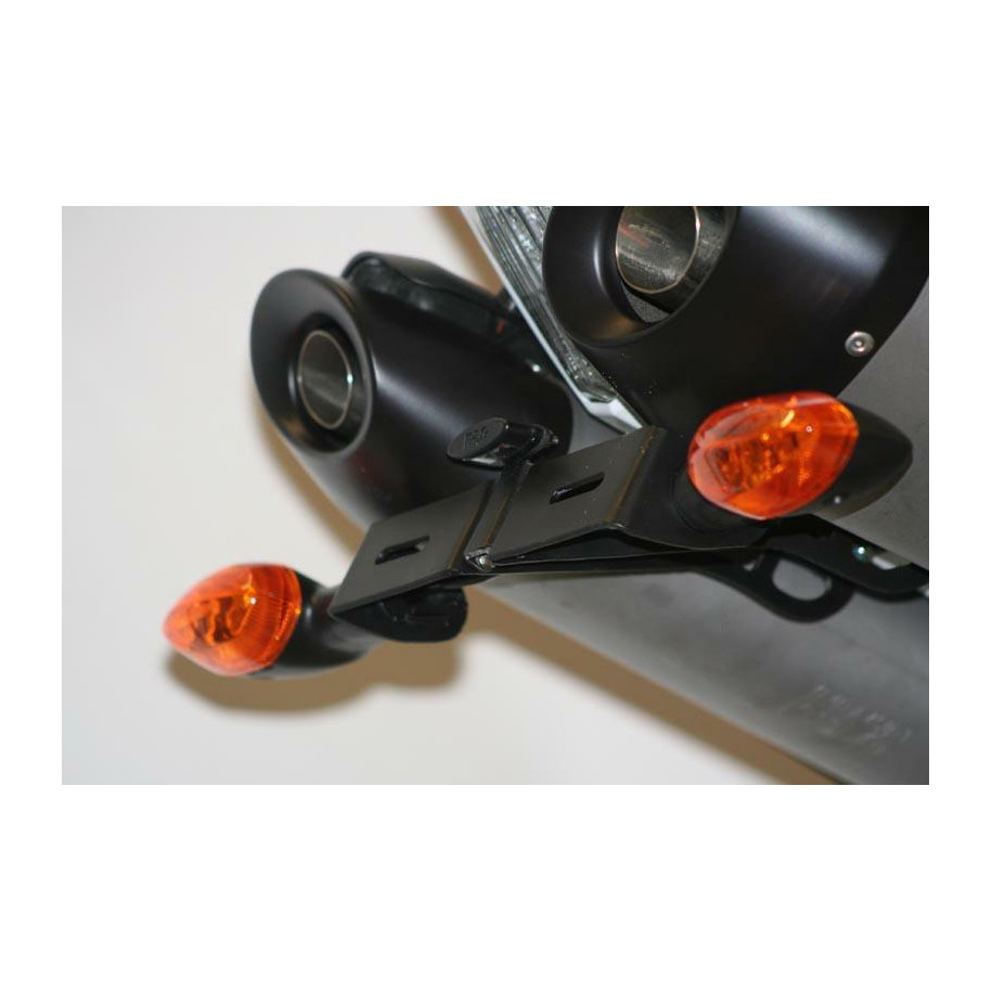 Support de plaque R&G RACING noir Yamaha YZF-R1