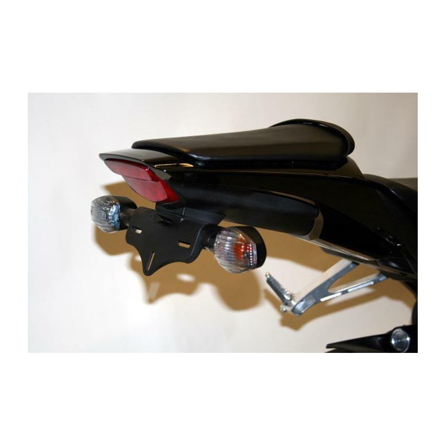 Support de plaque R&G RACING noir Honda CBR1000RR Fireblade