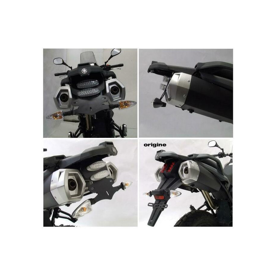 Support de plaque R&G RACING noir Yamaha XT660Z Tenere
