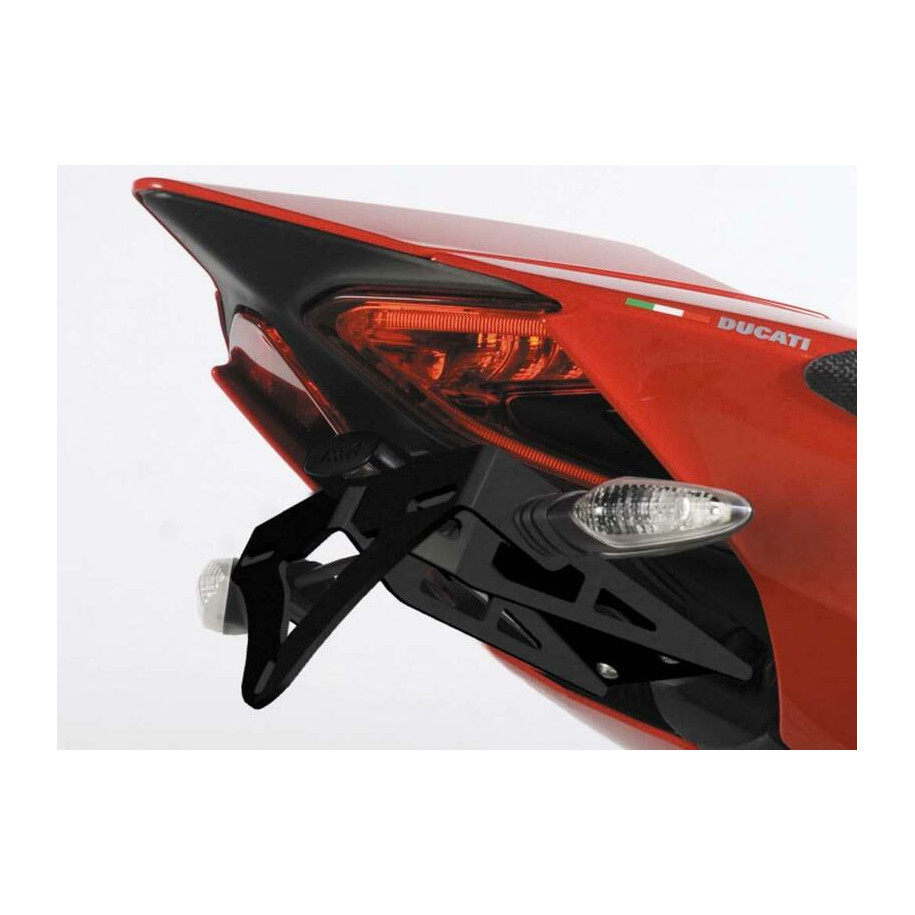 Support de plaque R&G RACING noir Ducati Panigale