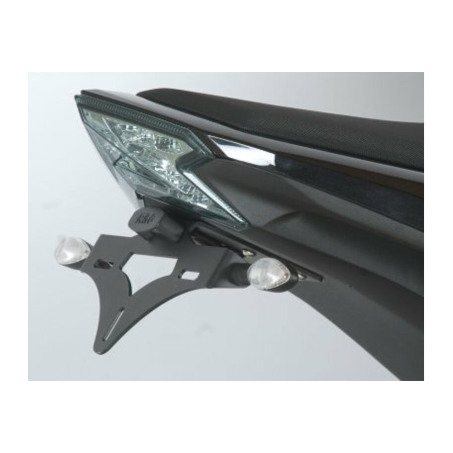 Support de plaque R&G RACING noir Kawasaki Z800/800E