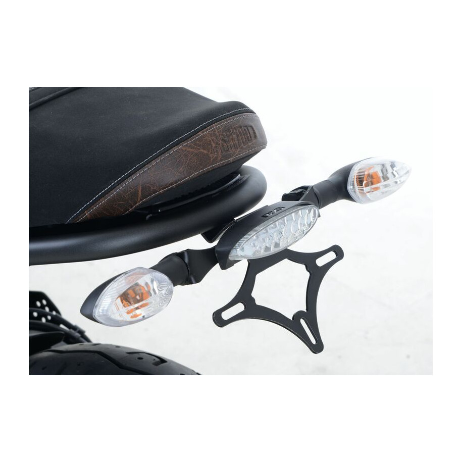 Support de plaque R&G RACING noir Yamaha XSR700