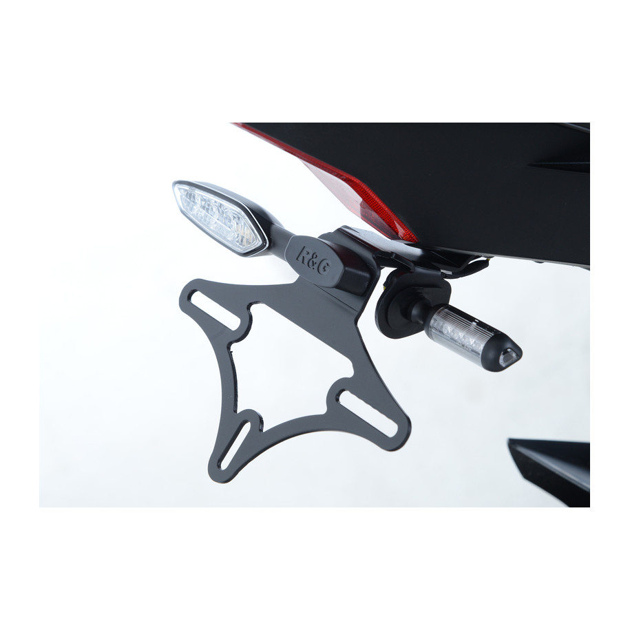 Support de plaque R&G RACING noir Yamaha YZF-R6