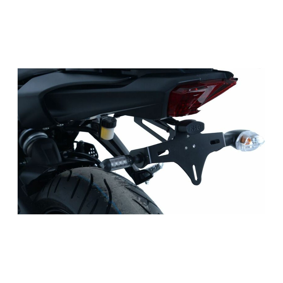 Support de plaque R&G RACING noir Yamaha MT-07