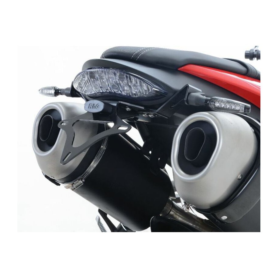 Support de plaque R&G RACING noir Triumph Speed Triple S