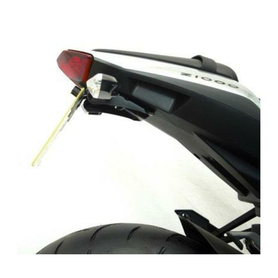 Support de plaque R&G RACING noir Kawasaki Z1000/SX